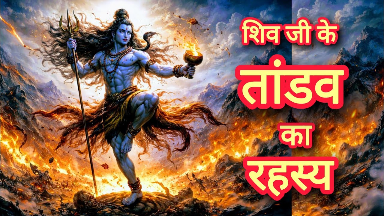 शिव तांडव का रहस्य | भगवान शिव तांडव क्यों करते हैं? | आनंद तांडव और काल तांडव में क्या अंतर है | 