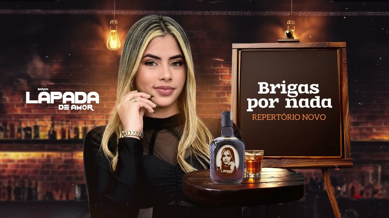Banda Lapada de Amor - Brigas por Nada - Repertório 2025 - Pra beber e Amar
