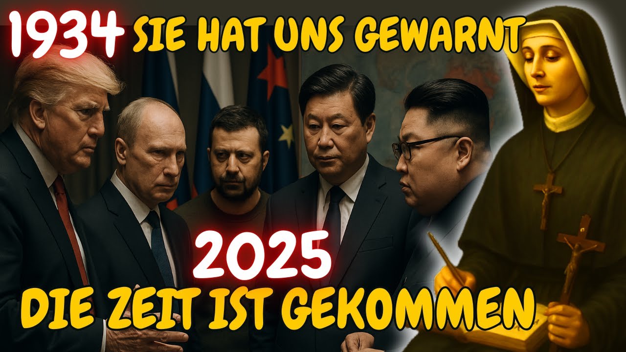 HAT DIE HEILIGE FAUSTINA DIESEN MOMENT VORHERGESAGT? DIE PROPHEZEIUNG, DIE ALLES VERÄNDERN KÖNNTE!