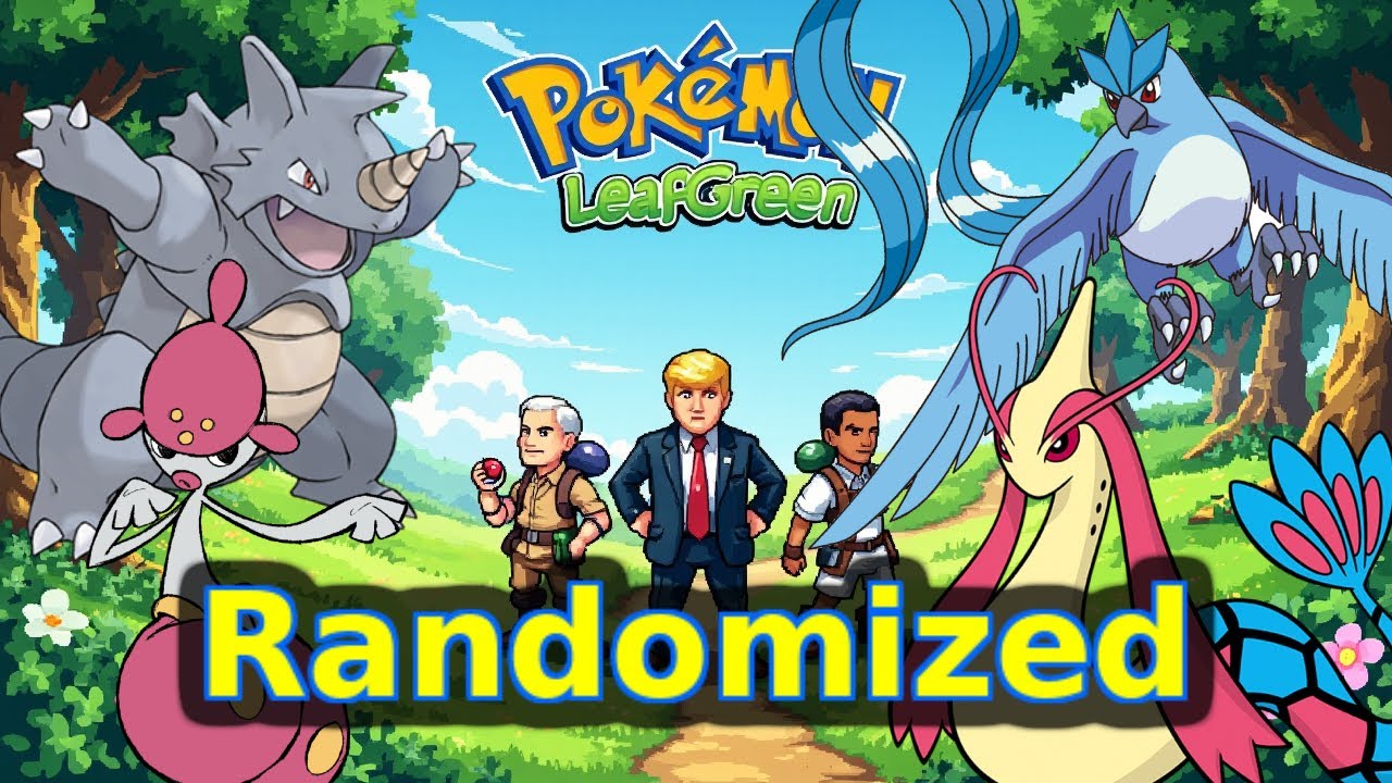 The Presidents Play Pokémon LeafGreen Randomized