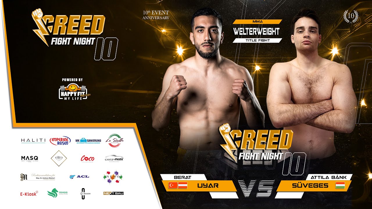 Berat Uyar VS Attila Bank Süveges I Creed Fight Night 10