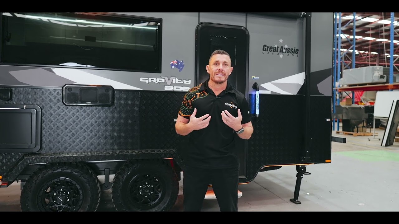 Great Aussie Caravans Gravity 20’6” – Semi Off-Road Caravan Walkthrough