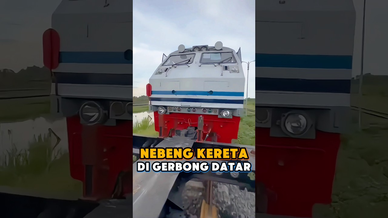 Asik ya jadi pegawai #keretaapi #railfans #railway #ptkai #cc204 #lokomotif