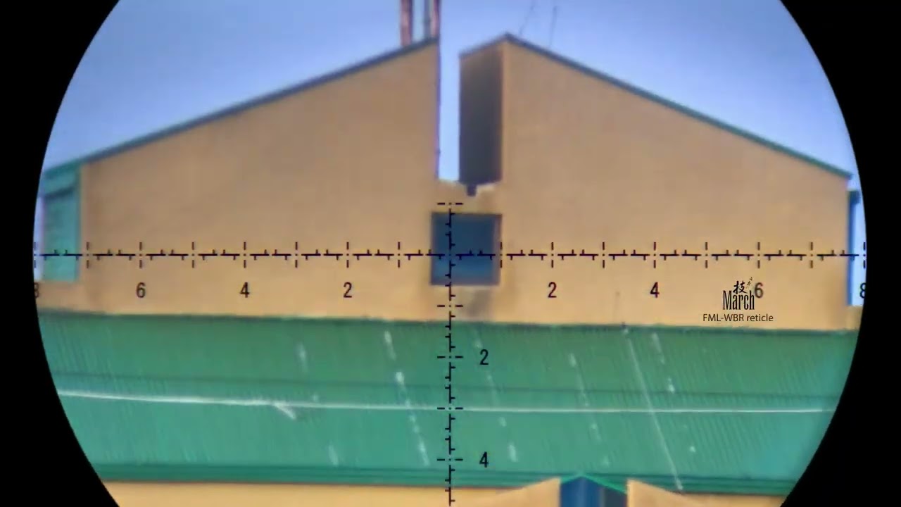 The new FML-WBR reticle for PRS/NRL shooters housed in 5-42×56 FFP riflescope at 26 degrees