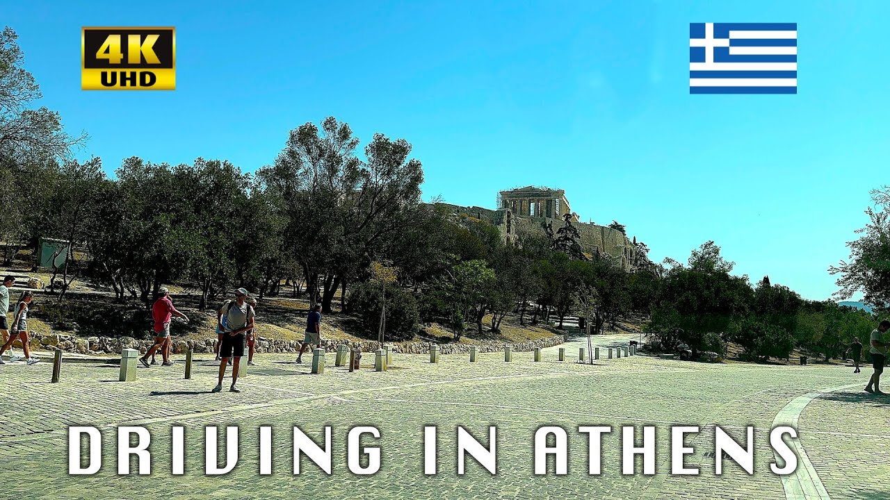 Driving in Athens, Greece 🇬🇷 (&Alpha;&theta;ή&nu;&alpha;) | 4K UHD | Driving Tour | 24 Hours City Tour Guide |