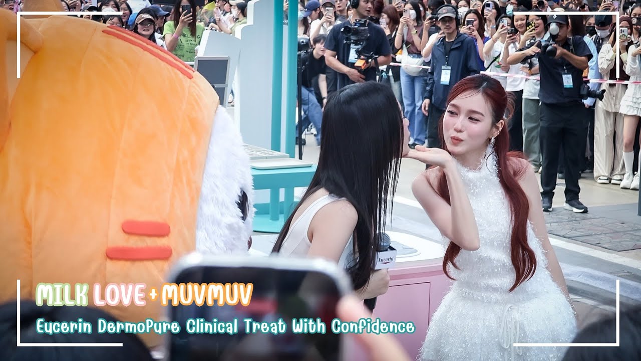 [4K Fancam] Love Milk Muvmuv - Eucerin DermoPure Clinical Treat With Confidence