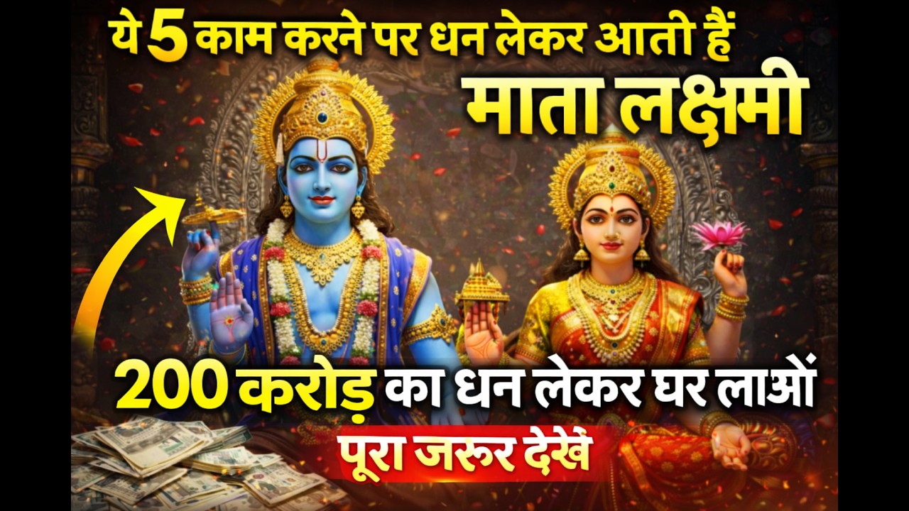 👉 “जिस घर में होते हैं ये 5 काम, वहां माता लक्ष्मी कभी कमी नहीं आने देती”
