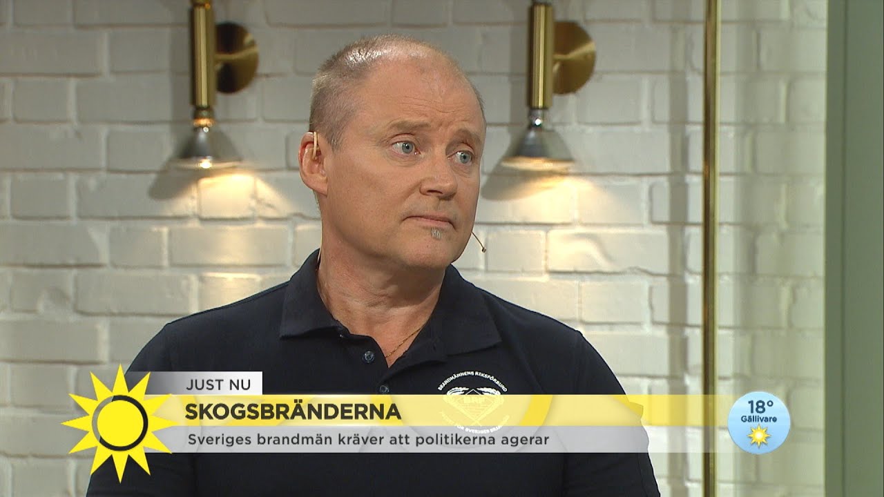 Brist på brandmän i Sverige: ”Såhär har det sett ut i 10-15 år men inget gör nå - Nyhetsmorgon (TV4)