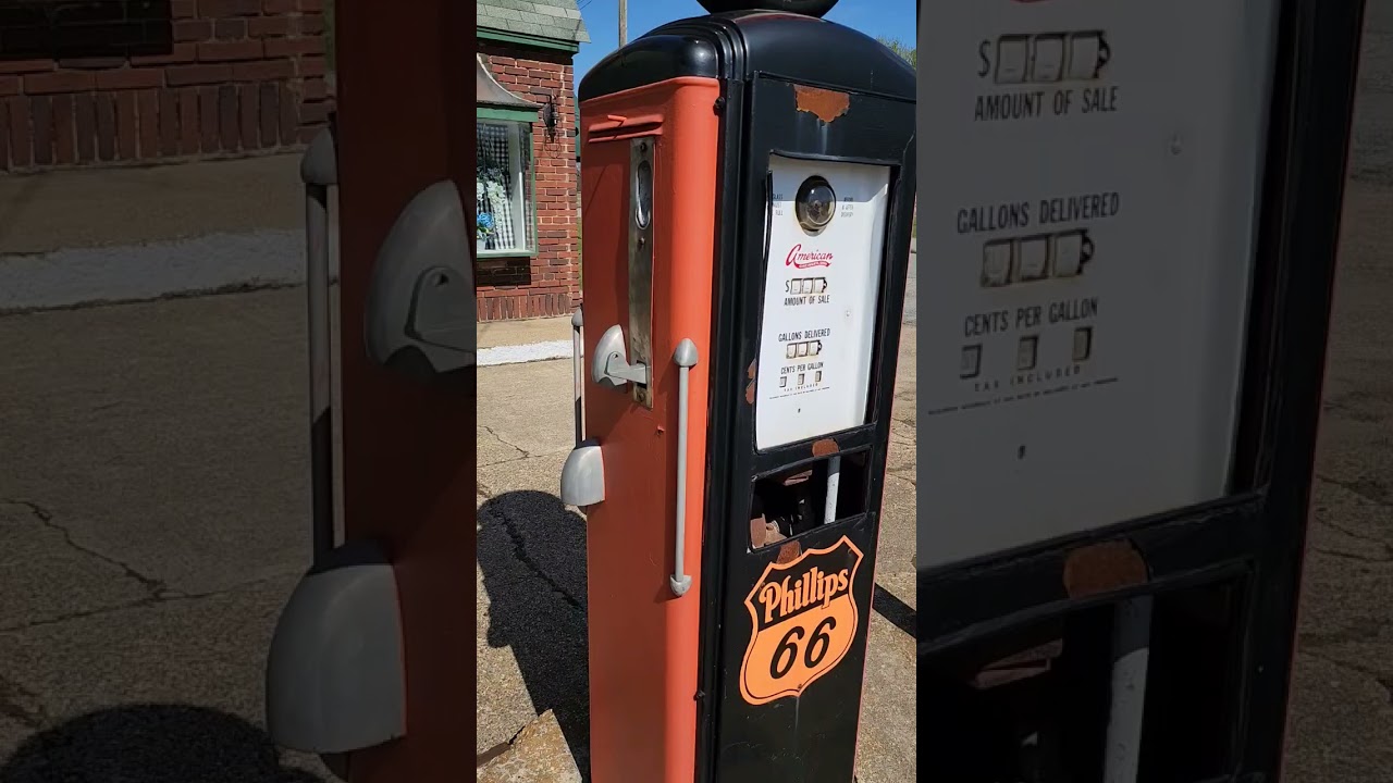 old style gas pump