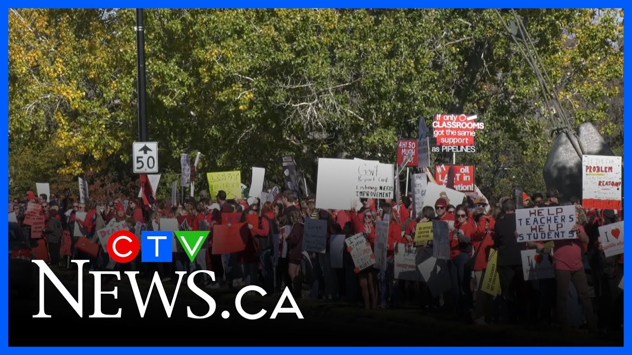 Rallying in support of public education