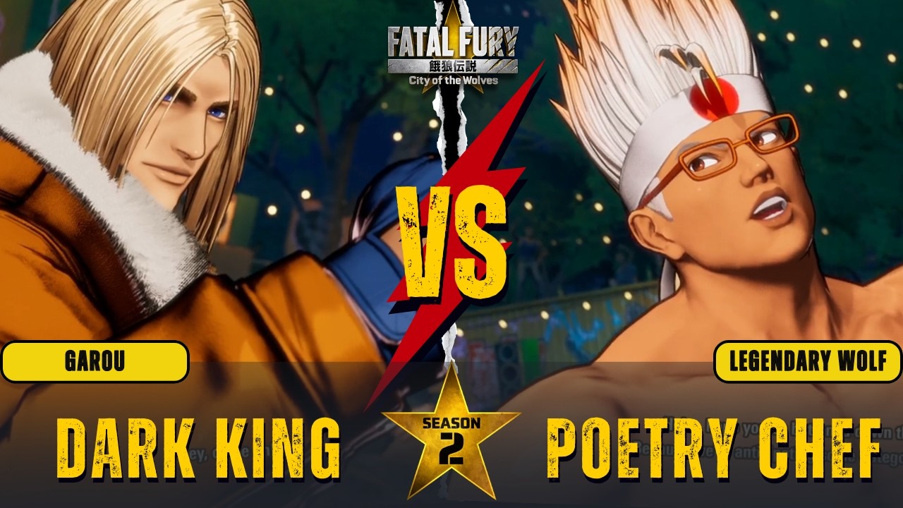FF:CotW 🌟 DARK KING (Terry) vs POETRY CHEF (Joe)🌟Replay Match - FATAL FURY: City of the Wolves!