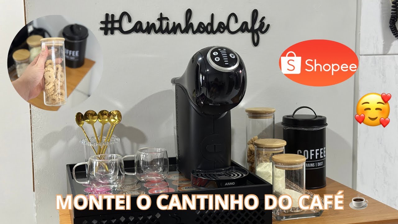 MONTANDO CANTINHO DO CAFÉ / COMPRINHAS DA SHOPPE. 🥰