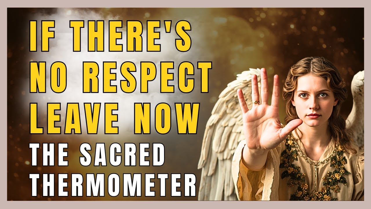 Angels Warn: When Respect Dies, LEAVE — Before It Gets Worse! 🚨✨