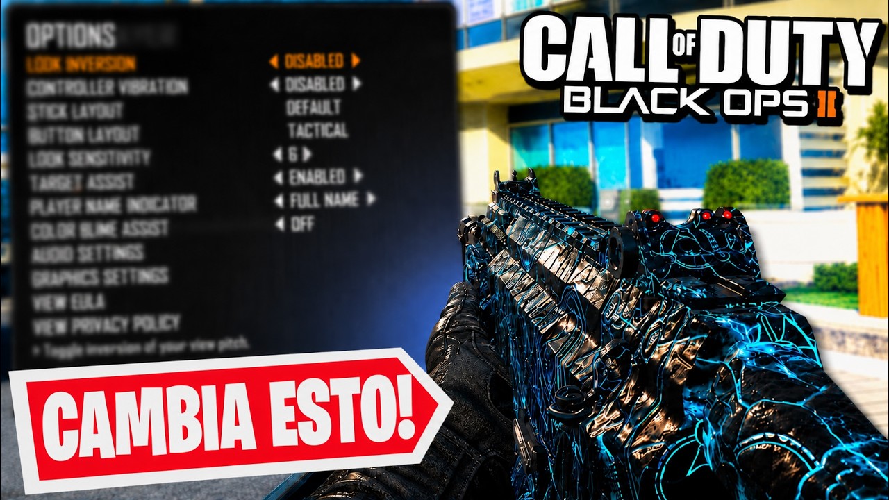 Las MEJORES Configuraciones para Black Ops 2 en PS5 (Menos Input Lag)