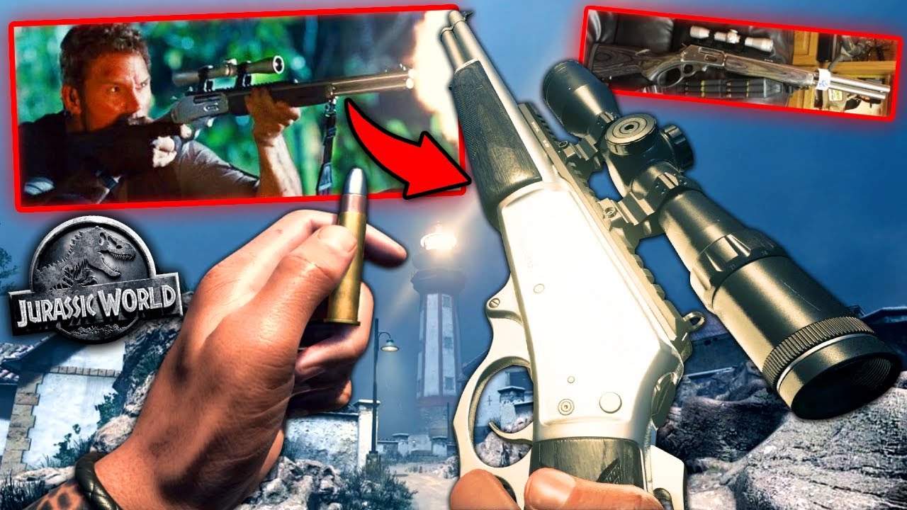 Jurassic World Owen Cowboy Rifle in Modern Warfare 2 Gameplay
