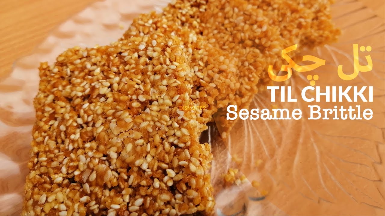 Till Chikki | Sesame Brittle | Sweet And Crunchy Treat