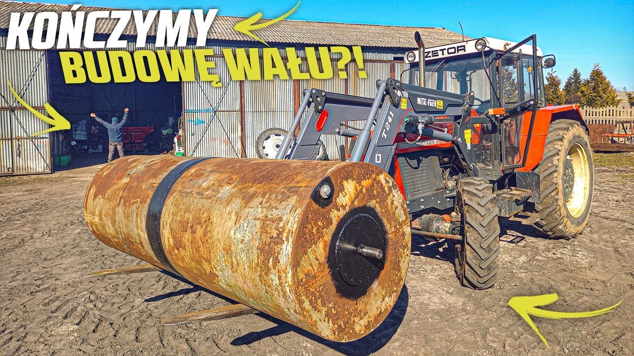 VLOGAS#5 Kończymy Budowę Wału?🤔 Romeo Śpiewa Piosenkę!🤣 Gnojowica na Rzepak!!???💩