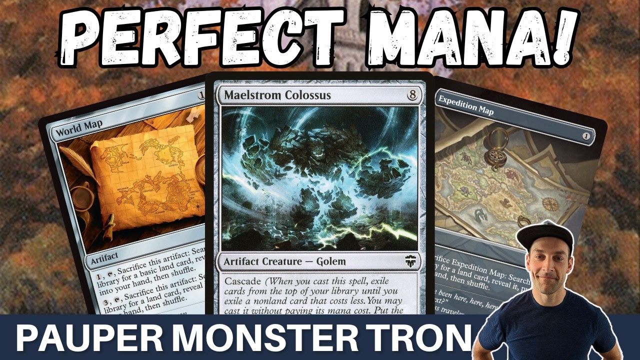 PURE BIG GUYS! Pauper Monster Tron has a sick new ALL COLORLESS take! This has PERFECT MANA