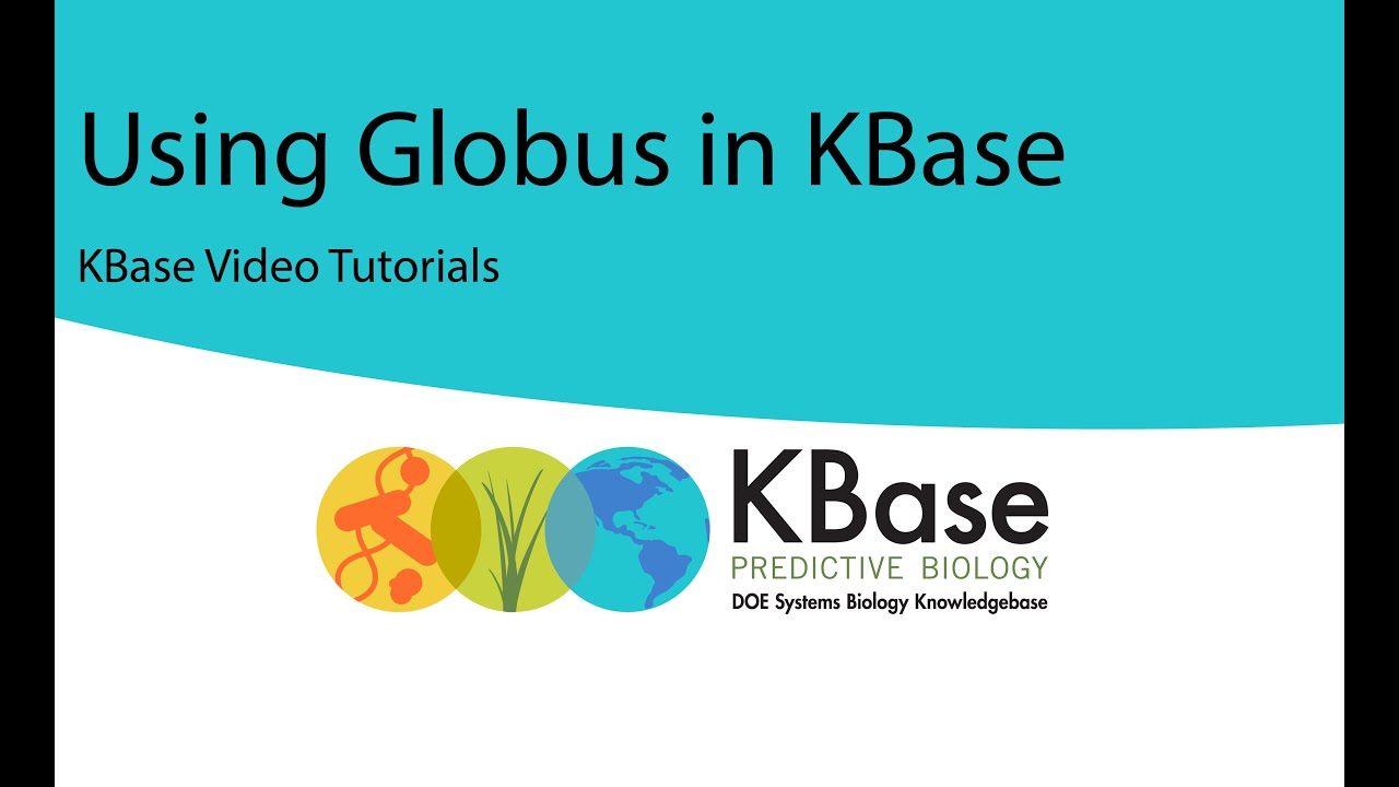 Using Globus with KBase
