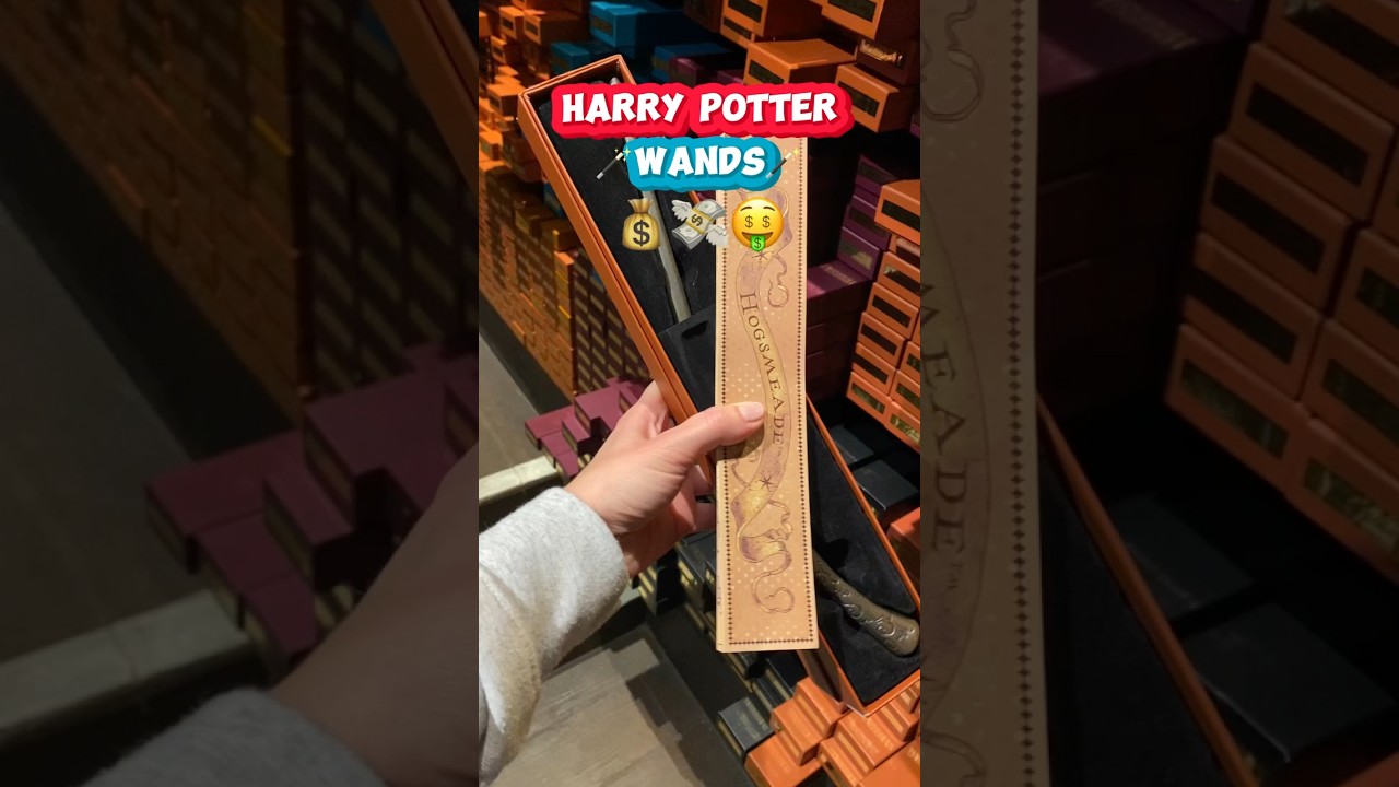 Покупка волшебной палочки Гарри Поттера за 60 долларов в Universal Orlando 🪄😮