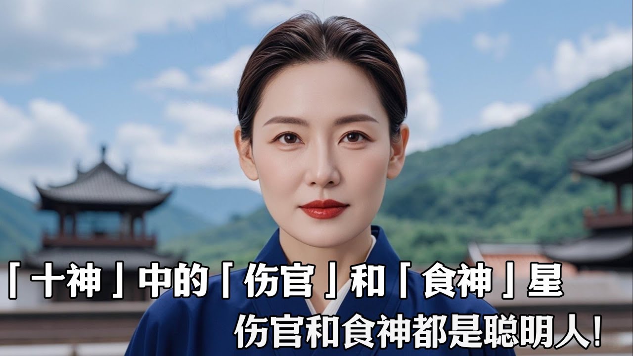 十神中的【傷官】和【食神】星 ，傷官食神都是聰明人！