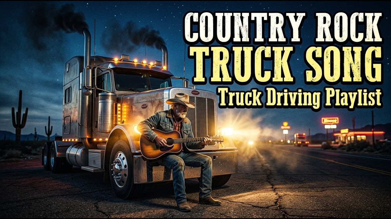 Best Country Truck Songs Ever Made 🚛🎸 | Long Haul Driving Playlist for Truckers
