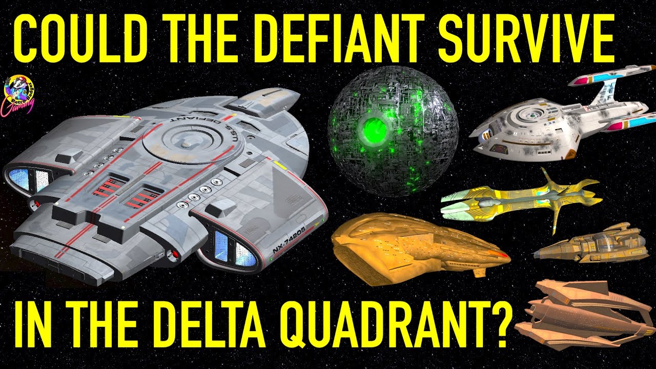 USS Defiant VS The Delta Quadrant - Star Trek Starship Battles