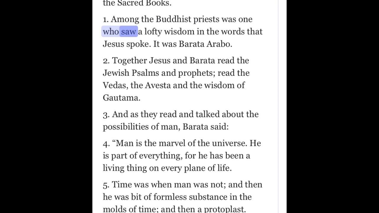 Moslem🇲🇦🇺🇸Meditation: Jesus and Barata