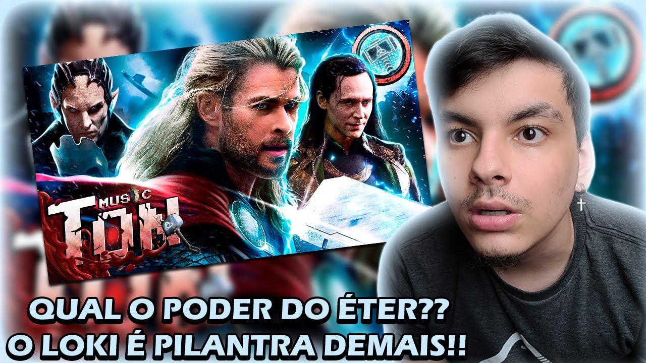 (O QUE É O ÉTER??) REACT Pelos Nove Reinos | Thor: O Mundo Sombrio (UCRM) | Papyrus Da Batata