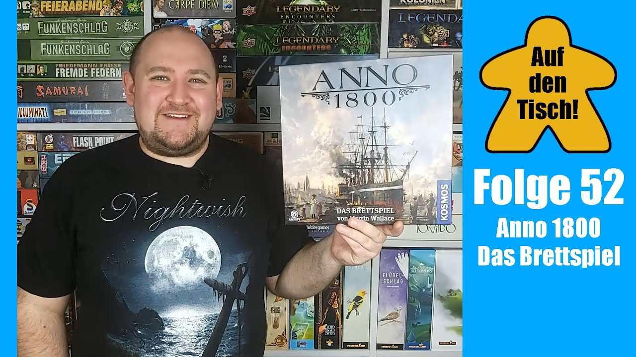 Anno 1800 - Das Brettspiel von Martin Wallace | KOSMOS | 2020 - Auf den Tisch! Folge 52