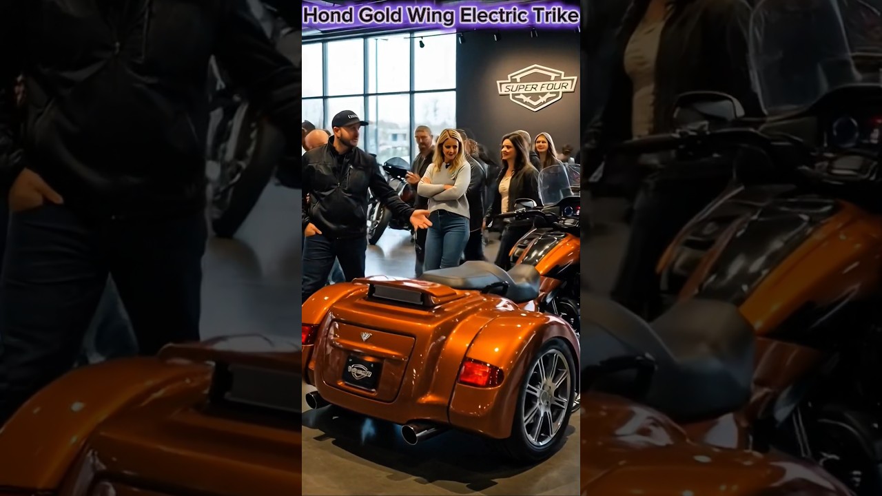 Honda создала БЕСШУМНОЕ ОРУЖИЕ?! 😱 Электрический трайк Gold Wing &ndash; будущее туристических поездок ...