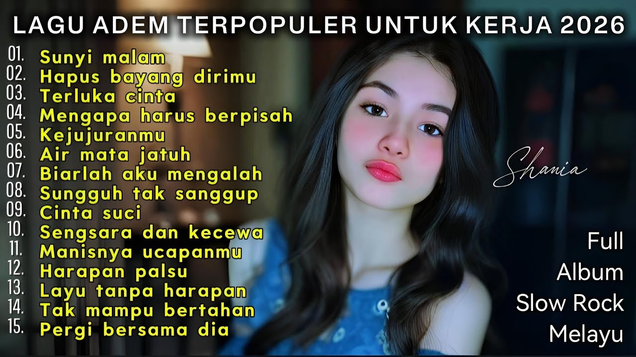 🎵 LAGU ADEM TERBAIK SEPANJANG MASA | LAGU TENANG TERPOPULER UNTUK KERJA PAGI HARI SIAP TEMANI HARIMU