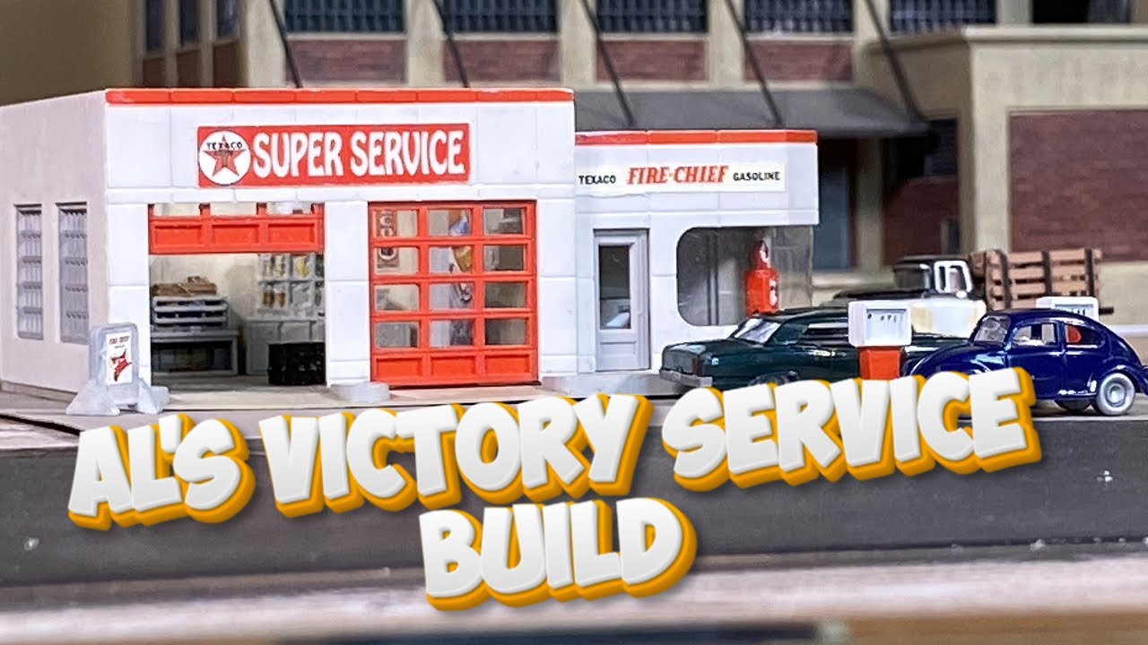 Building Al's Victory Service kit in N scale