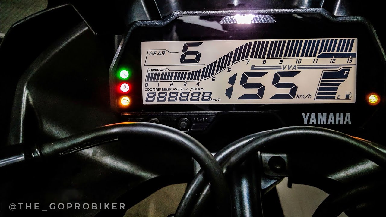 YAMAHA R15 V3 INSTRUMENT CONSOLE FULLY EXPLAINED REVIEW IN TAMIL BY THE_GOPROBIKER/ VISHNU GAJA