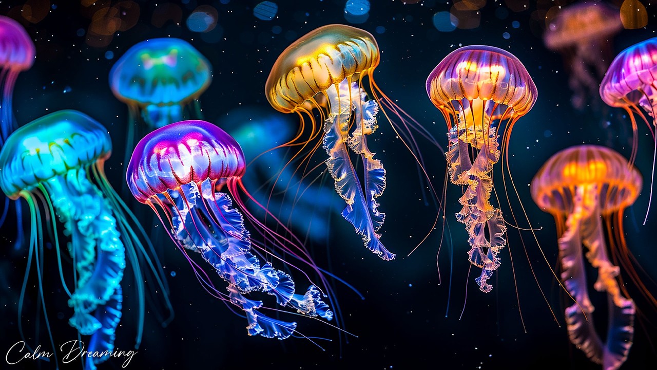 New Jellyfish Aquarium • Healing of Stress, Anxiety and Depressive States • Goodbye Insomnia #19