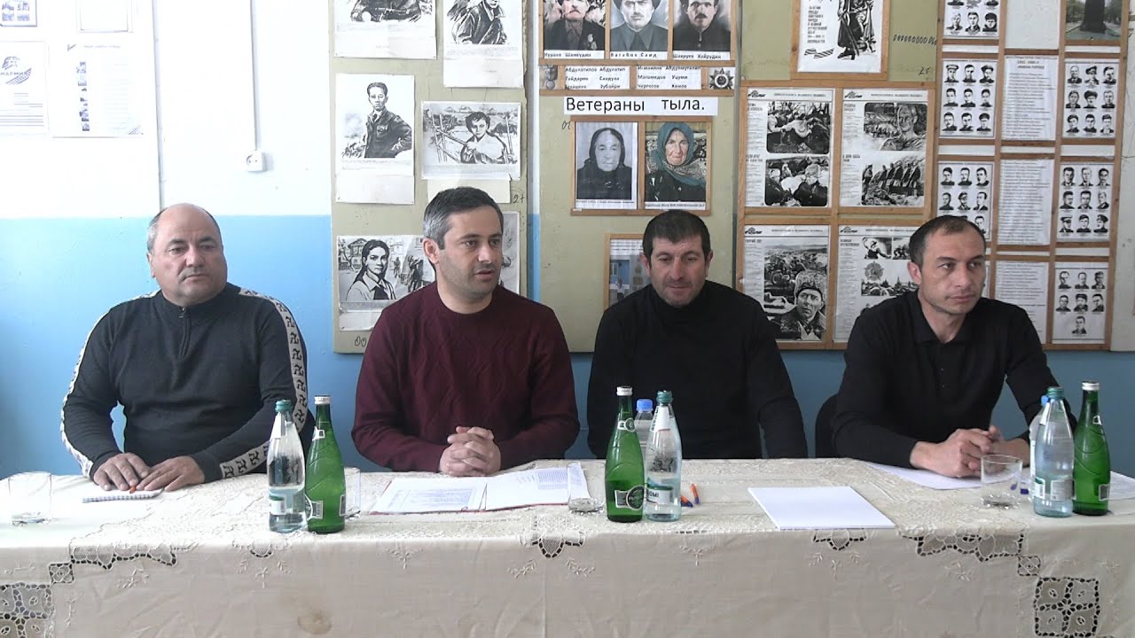 Глава Ботлихского района Руслан Гамзатов встретился с общественностью сел Ашали, Риквани и Зило