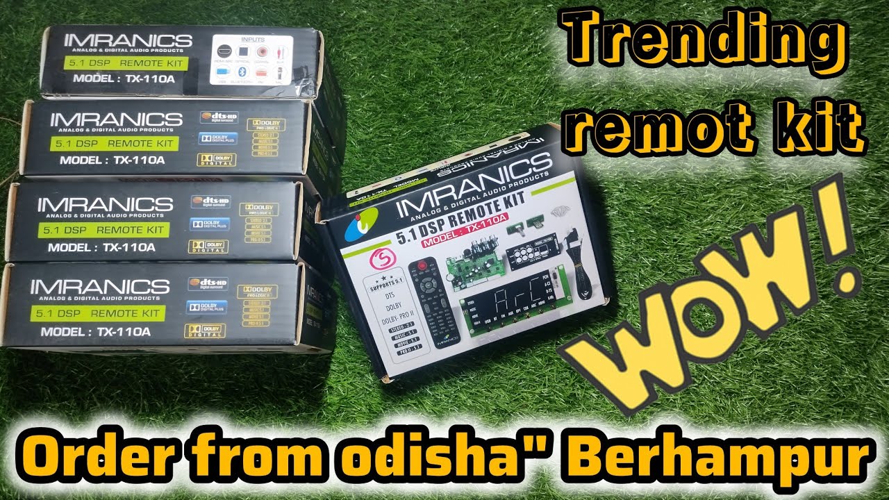 IMRANICS SMALL DISPLAY REMOTKITS Order  from odisha- Berhampur | DOLBY ,DTS 5.1 / #2025 #odisha #yt