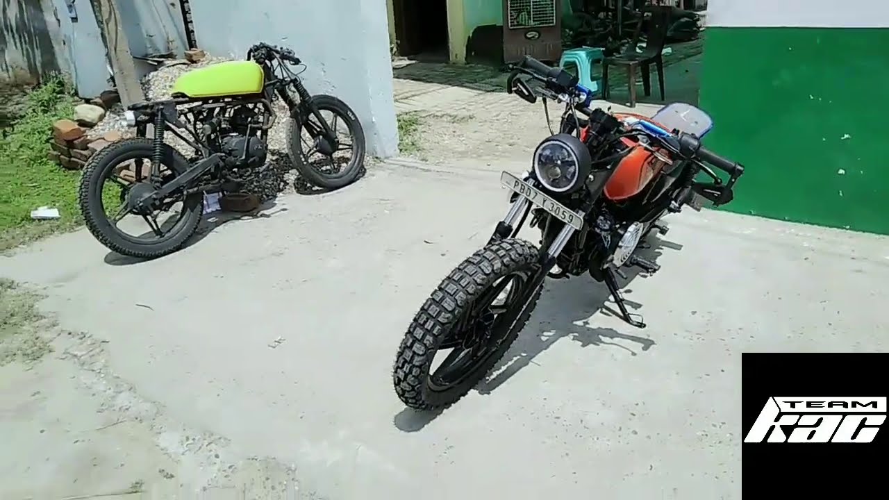 Modified pulsar 150 DTSI only one in india