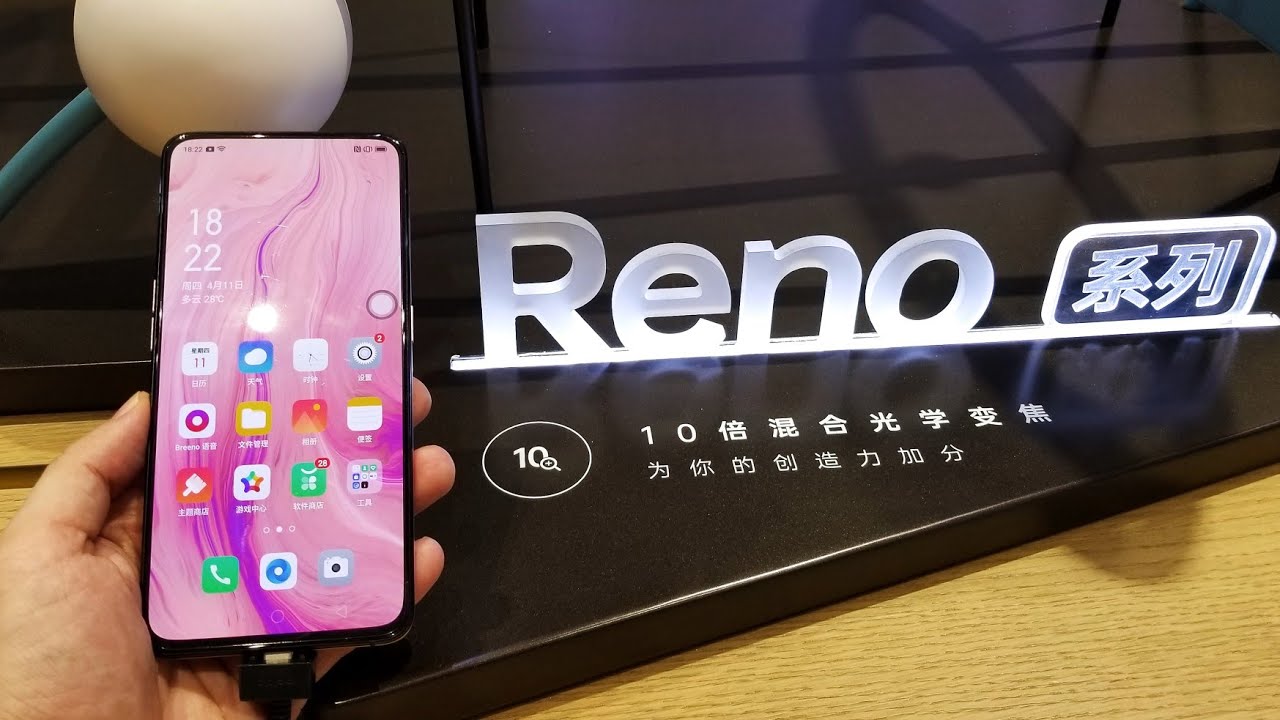 Oppo Reno With 10x Zoom - Hands On & First 👀
