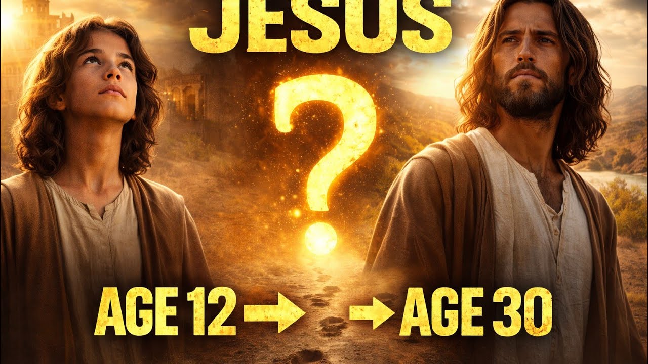 18 UNRECORDED YEARS OF JESUS LIFE BTW 12 YEARS AND 30 YEARS OLD. WHAT HAPPENED?