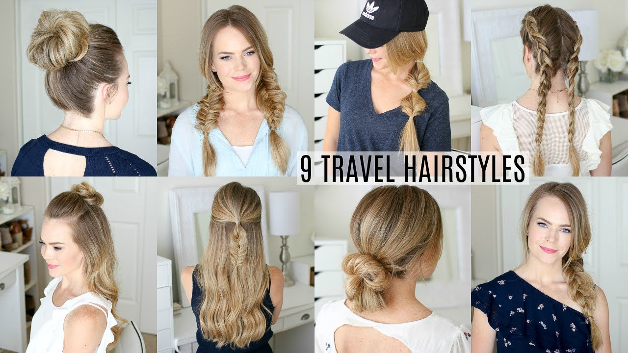 9 EASY Travel Hairstyles | Missy Sue
