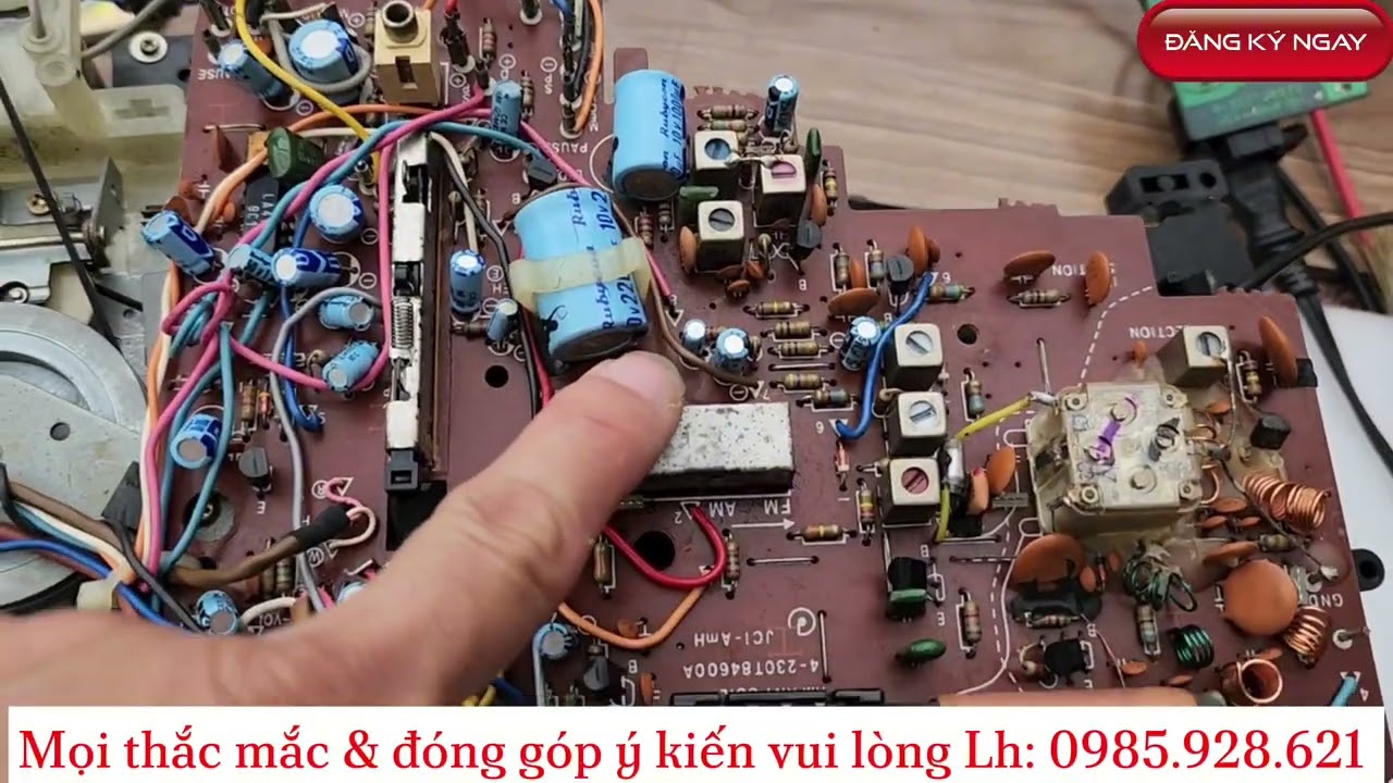 Cách sửa chữa Radio Cassette không thu đài AM / FM
