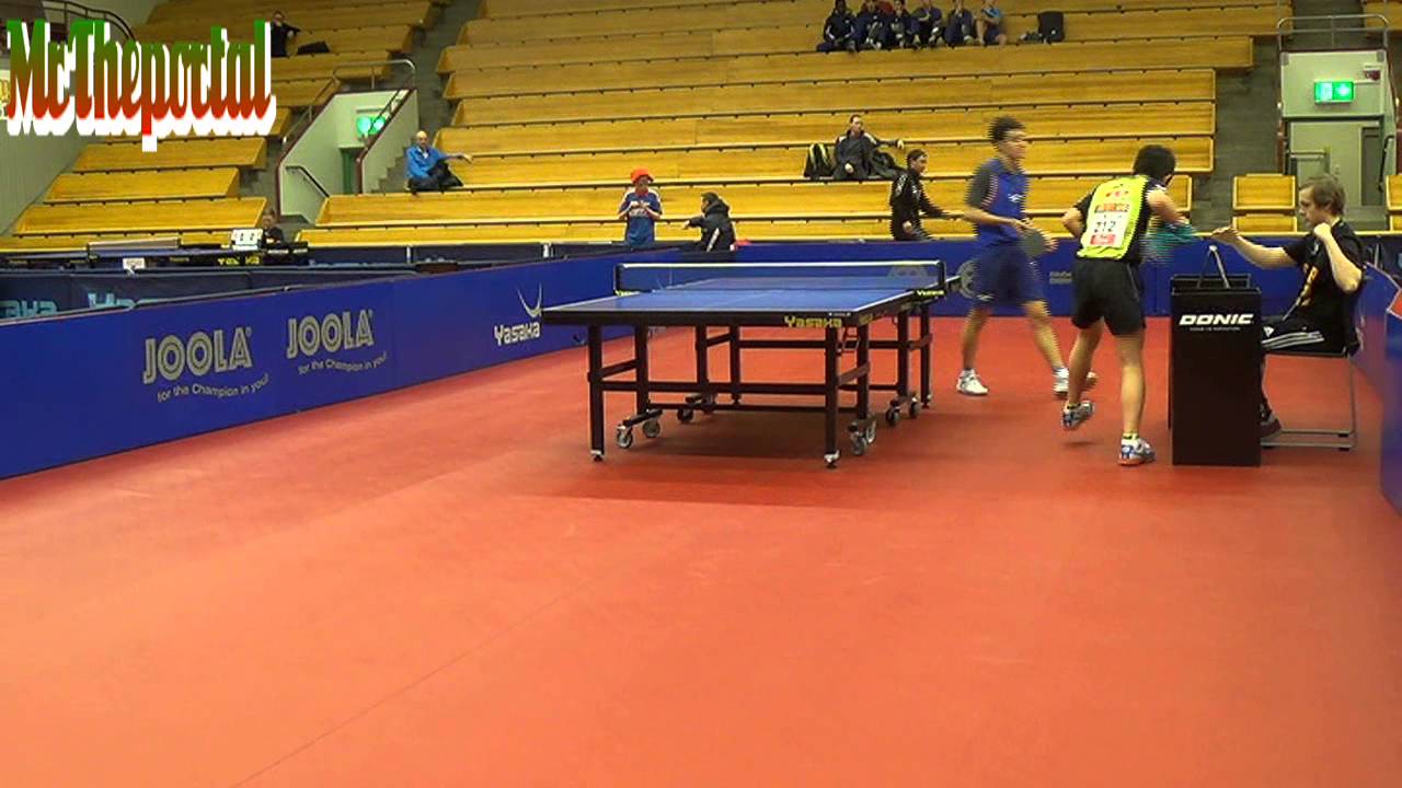 Table Tennis Safir Open 2016 - Tomokazu Harimoto Vs Daniele Pinto -