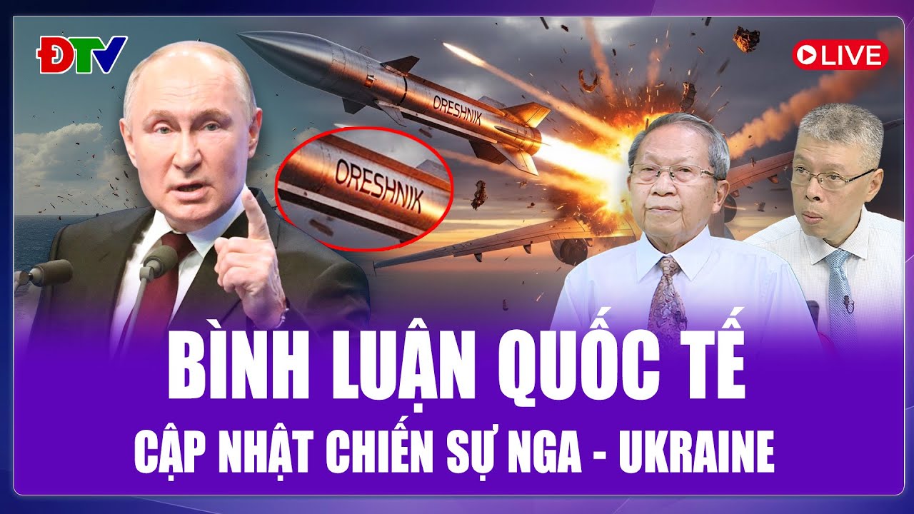 🔴[Trực tiếp] Bình luận Quốc tế 17/1 - Cập nhật mới nhất về chiến sự Nga - Ukraine | Điện Biên TV