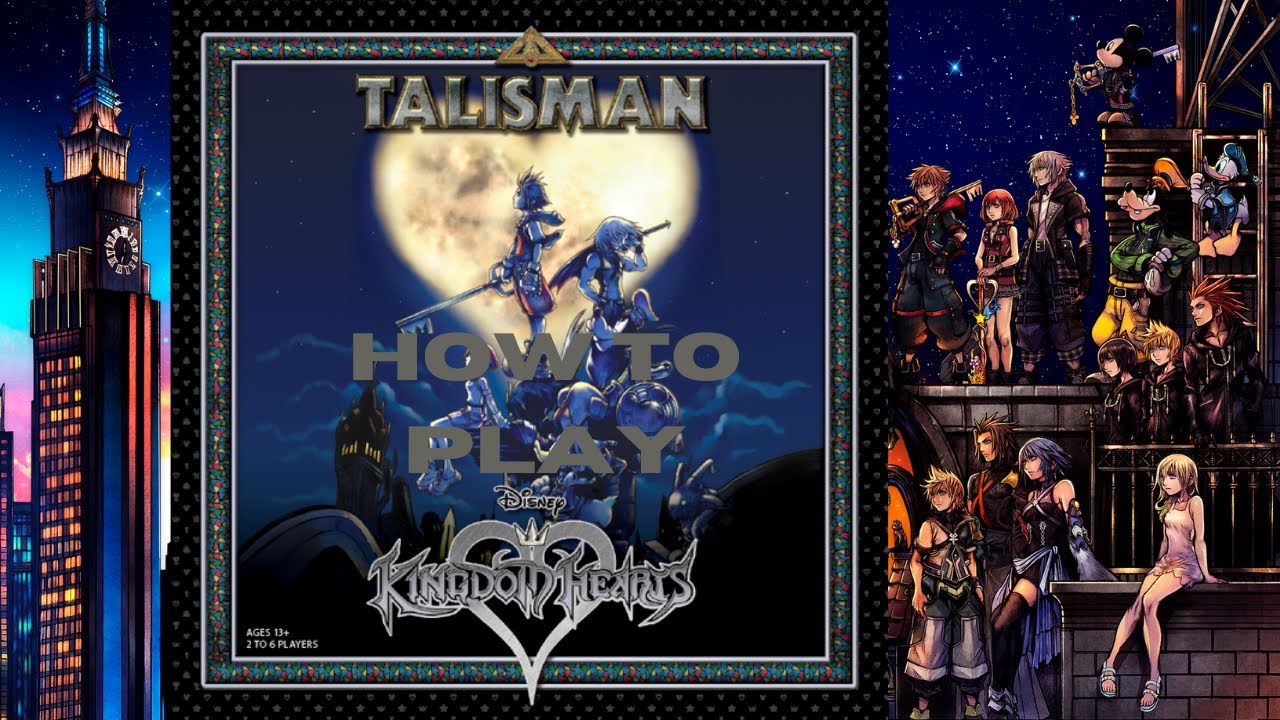 How to Play: Kingdom Hearts: Talisman