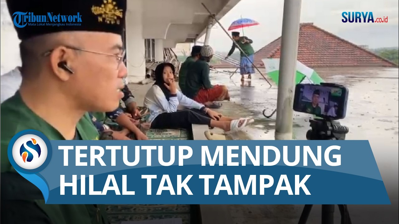 Tertutup Awan Mendung, Hilal di Bondowoso Tak Tampak