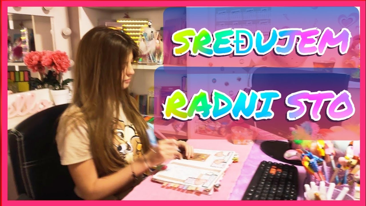 Sređujem radni sto  #kikimiljkovic