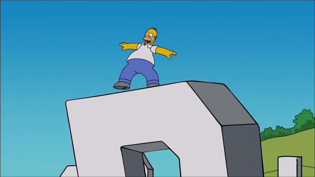 Homer lifting strength feat #2