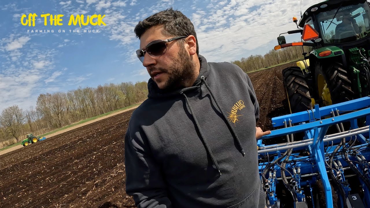 Planting Onions - Farming on the Muck