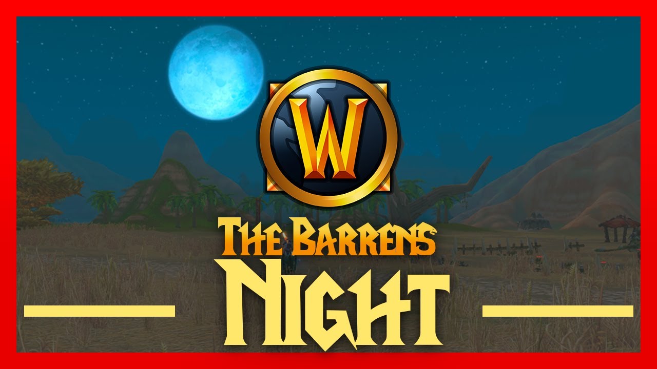 Sounds of The Barrens Night- Ambience - No Music- World of Warcraft